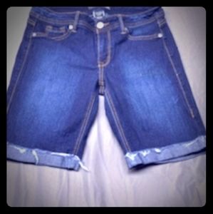 Denim jean shorts
